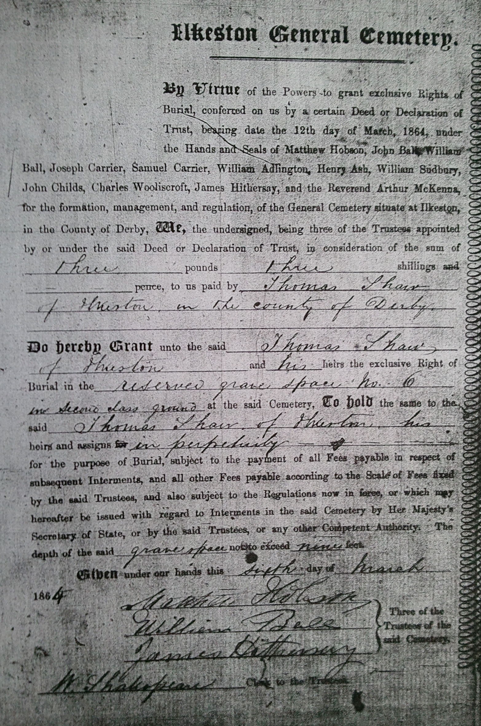 Old Ilkeston » Register of Grants of Burial 1864-19011565 x 2362