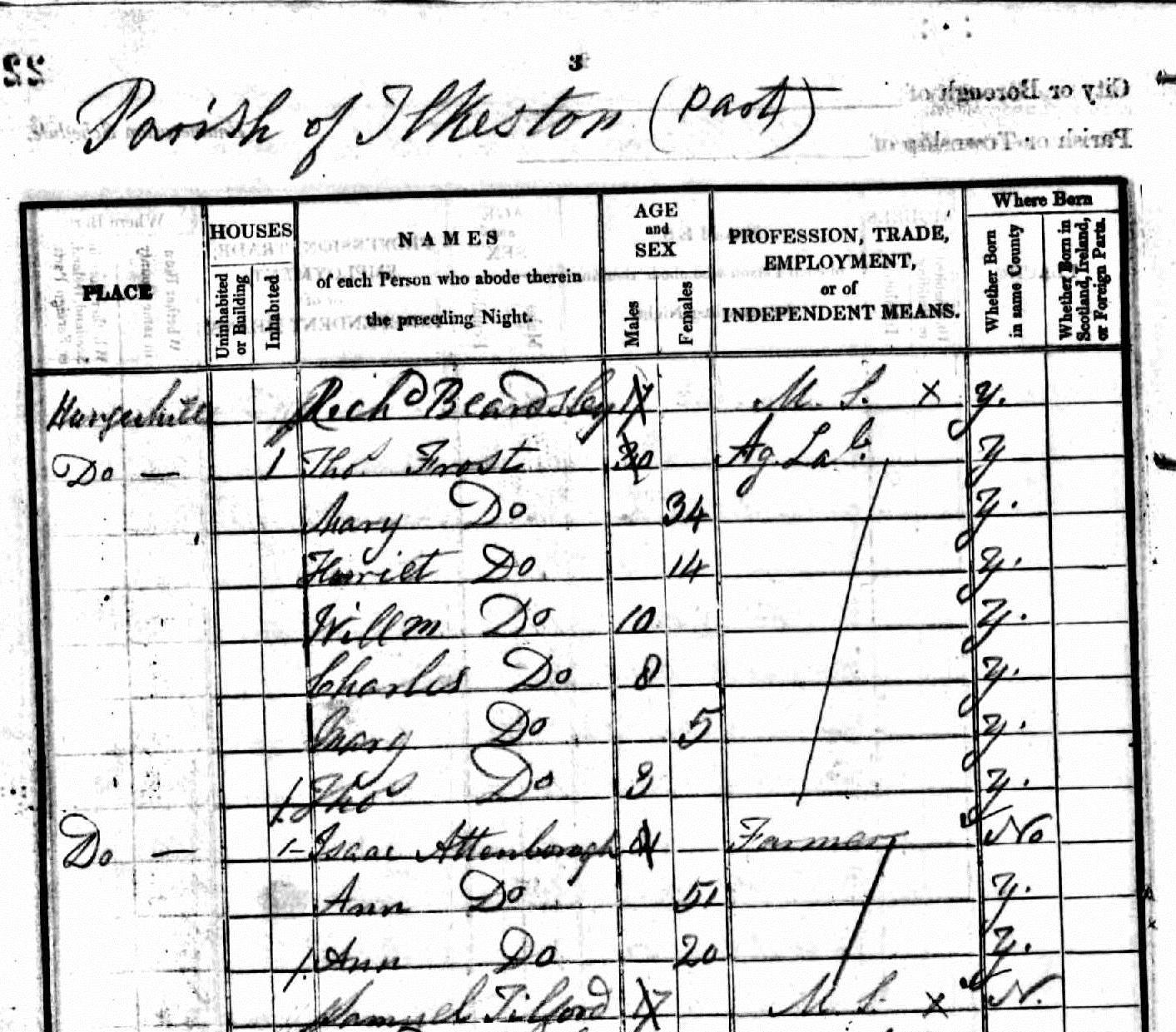 1841a Census